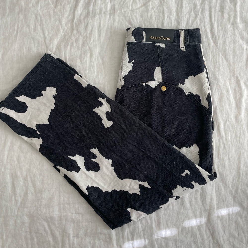House of Sunny cow pants